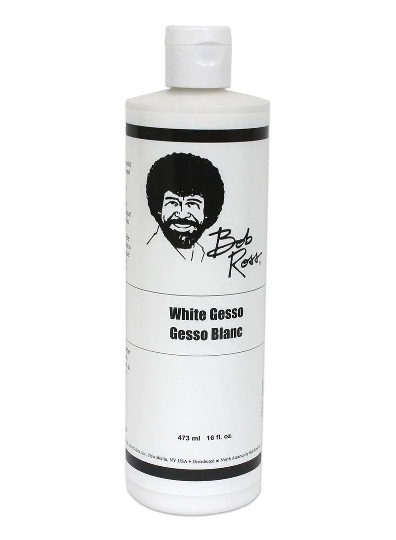 Bob Ross White Gesso Liquid Primer 473ml