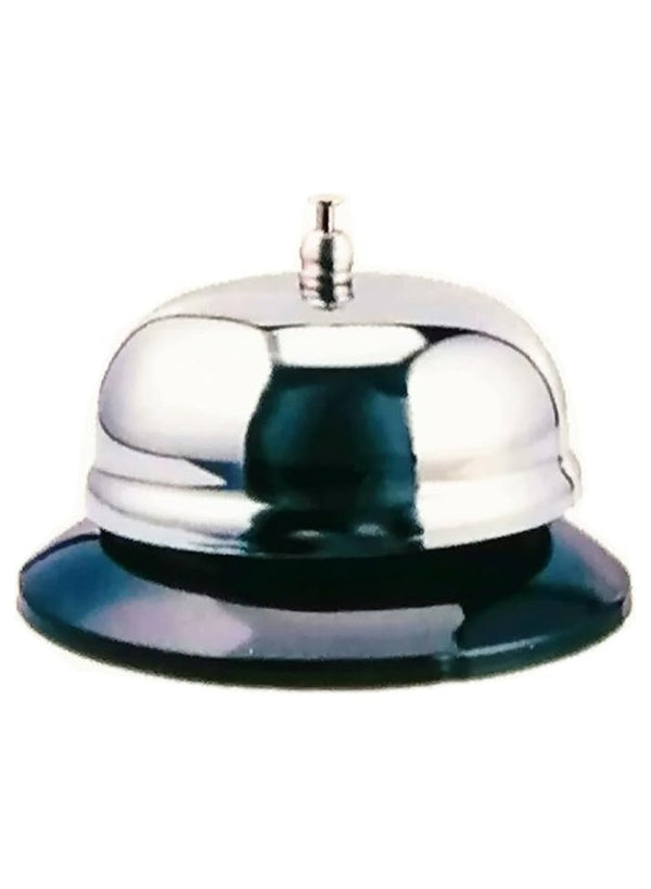 MP Metal Table Bell for Reception Silver