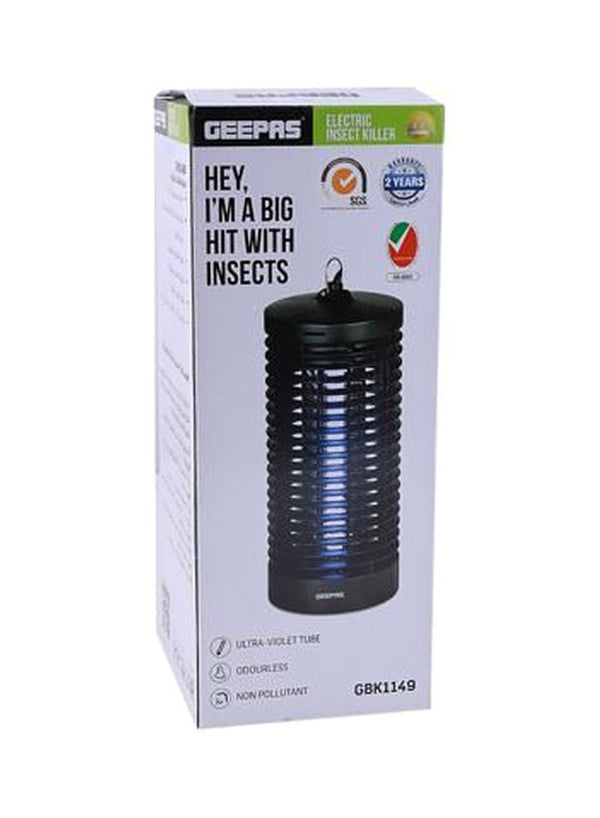 GEEPAS Electric Bug Insect Killer - Black/Blue