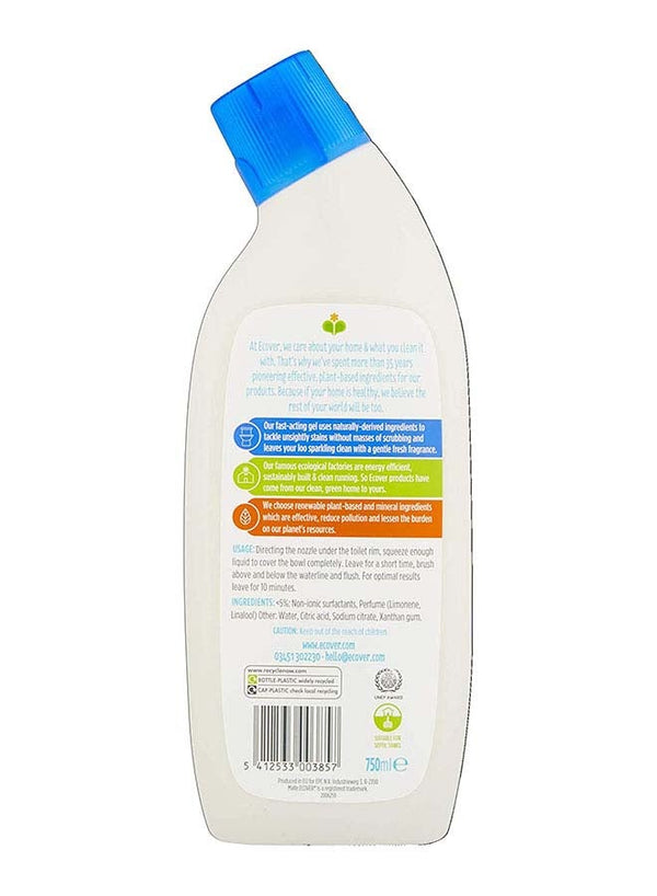 Ecover Toilet Cleaner 750ml - Natural Cleaning Power