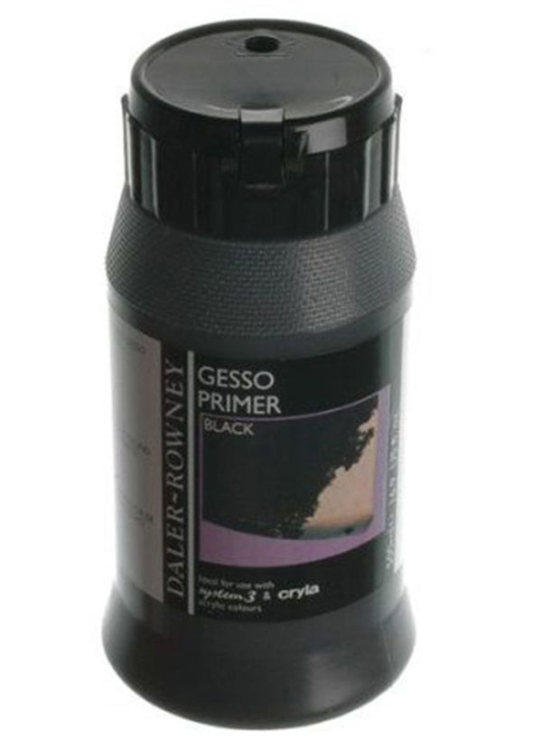 Daler Rowney Gesso Primer Acrylic Black