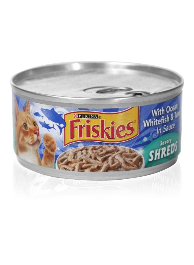 Friskies Ocean Whitefish and Tuna Canned Cat Food