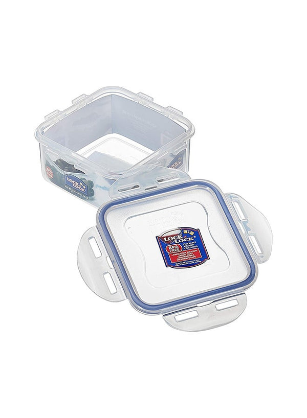 LocknLock Square Food Container Clear/Blue
