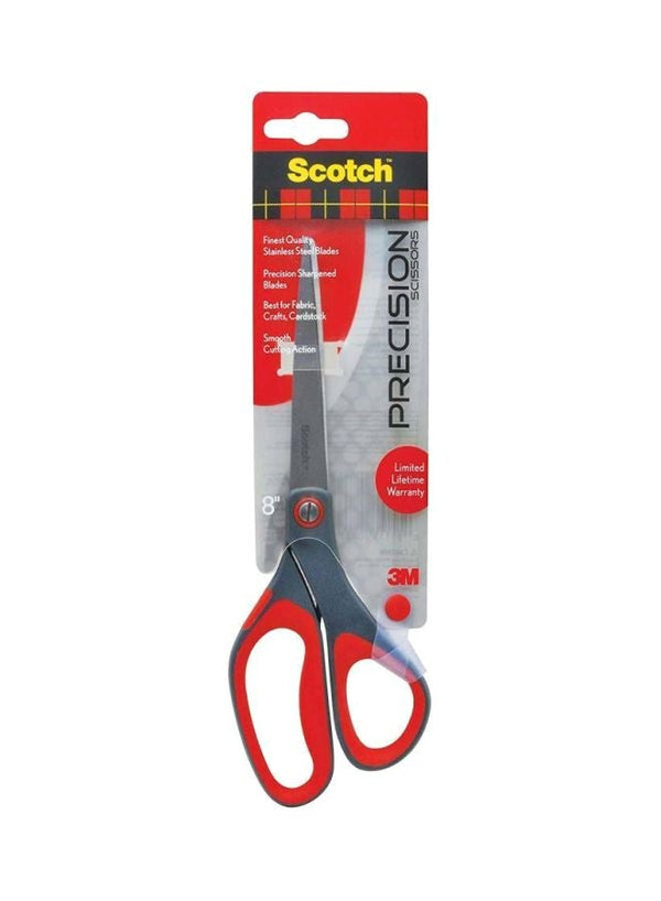 Scotch Scotch Precision Scissor Dark Grey/Red