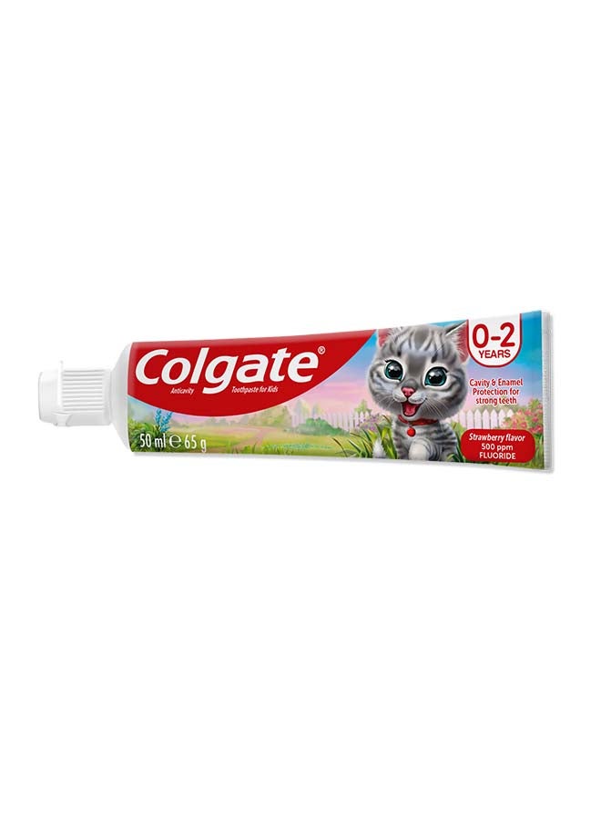 Colgate Anticavity Strawberry Toothpaste For Kids