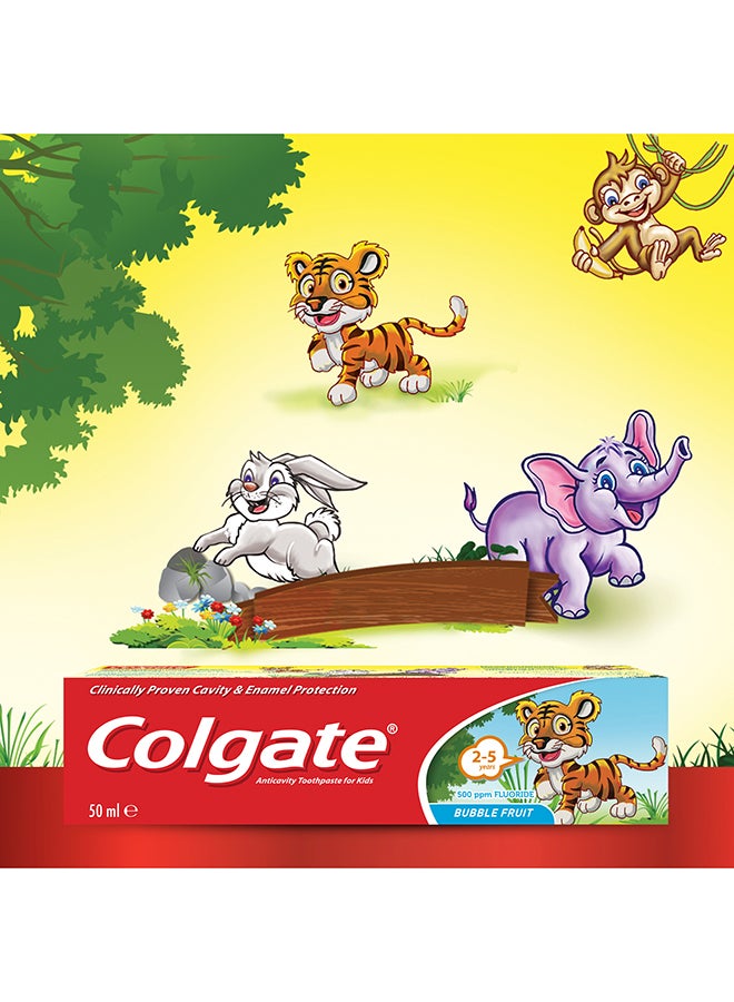 Colgate Kids Bubble Fruit Toothpaste Gel