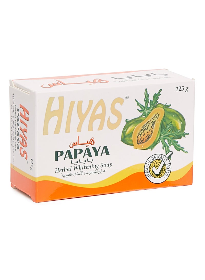 Hiyas Papaya Herbal Whitening Soap 125g