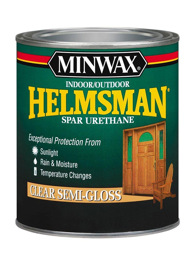 Minwax Spar Urethane Helmsman Semi-Gloss Clear