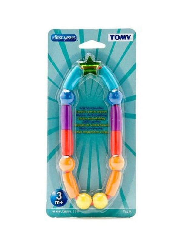 The FIRST Years Soft Teething Beads Ring, Multicolour