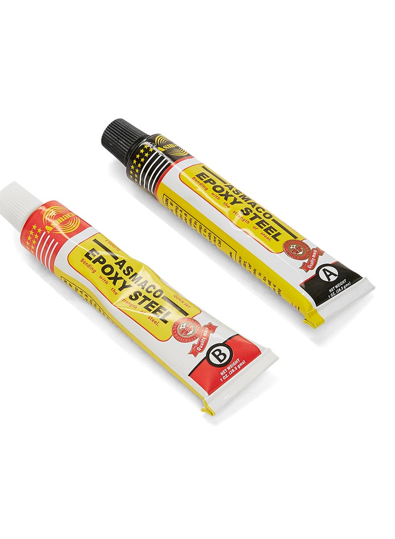 Asmaco 4 Minute Quick Epoxy Glue White