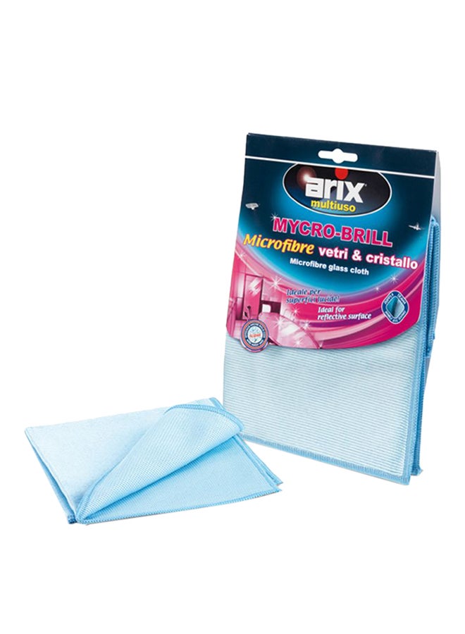 Arix Glass Microfiber Cloth Blue