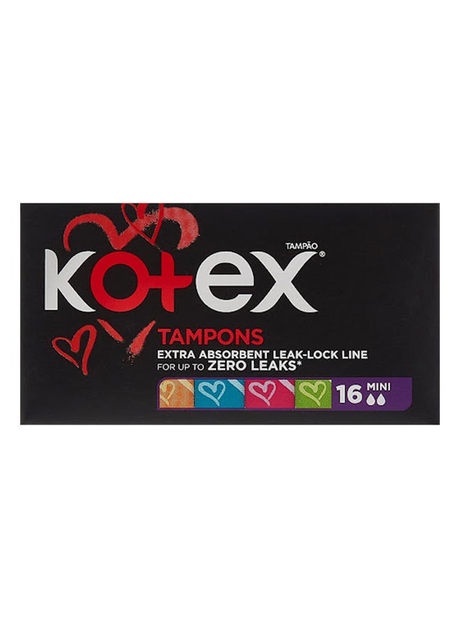 Kotex Mini Silky Cover Tampons