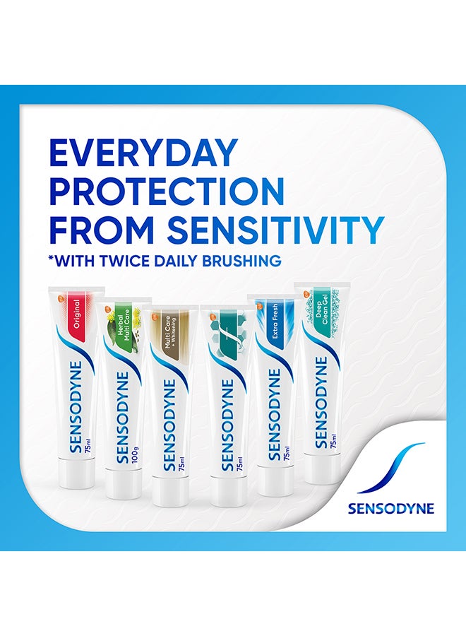 Sensodyne Deep Clean Toothpaste 75ml