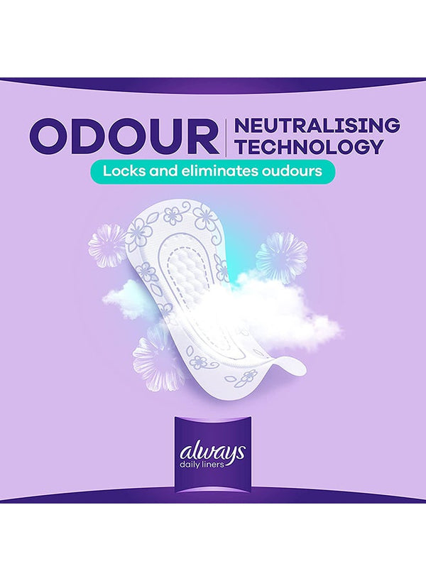 Always Daily Liners Comfort Protect Pantyliners, 80 Count