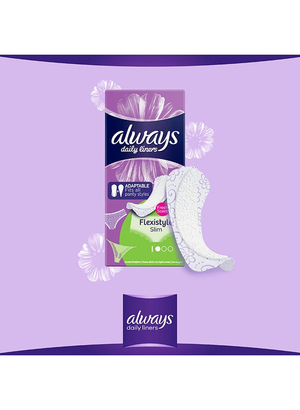 Flexistyle Slim Pantyliners 20 Count - Always