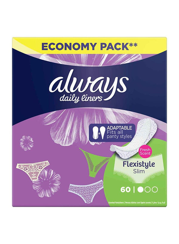 Always Daily Liners Flexistyle Slim Pantyliners
