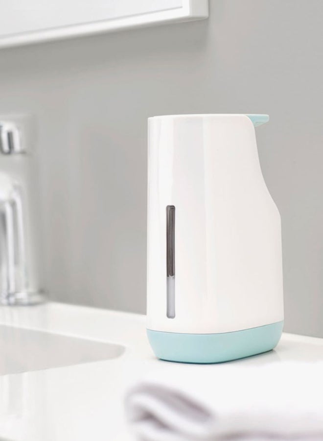 Joseph Joseph Slim Compact Soap Dispenser - White/Blue