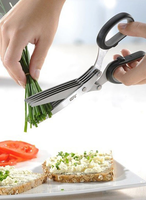GEFU Herb Scissors with Cleaning Comb - Premium Kitchen Tool