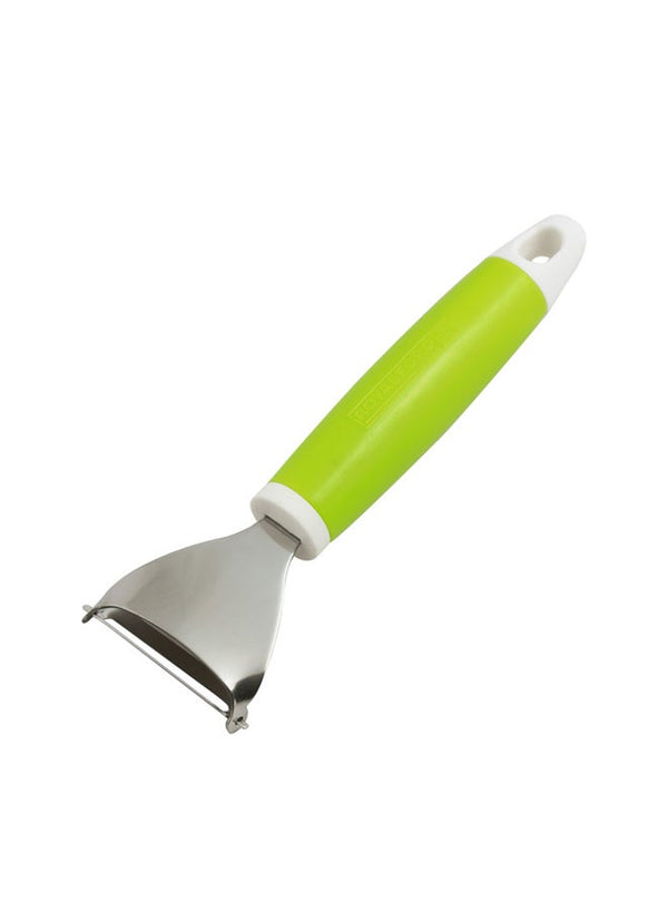 Triangle Peeler Stainless Steel with Green Handle