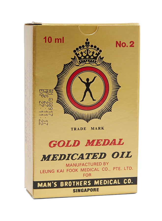 GOLD MEDAL Medicated Oil 10ml for Fast Relief