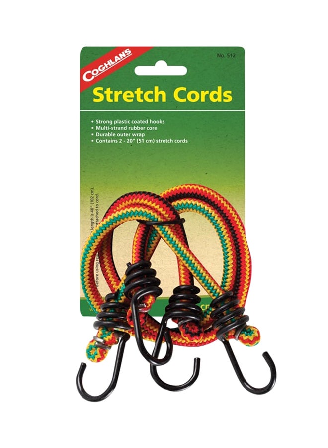 COGHLANS 2-Piece Stretch Cord 20-Inch