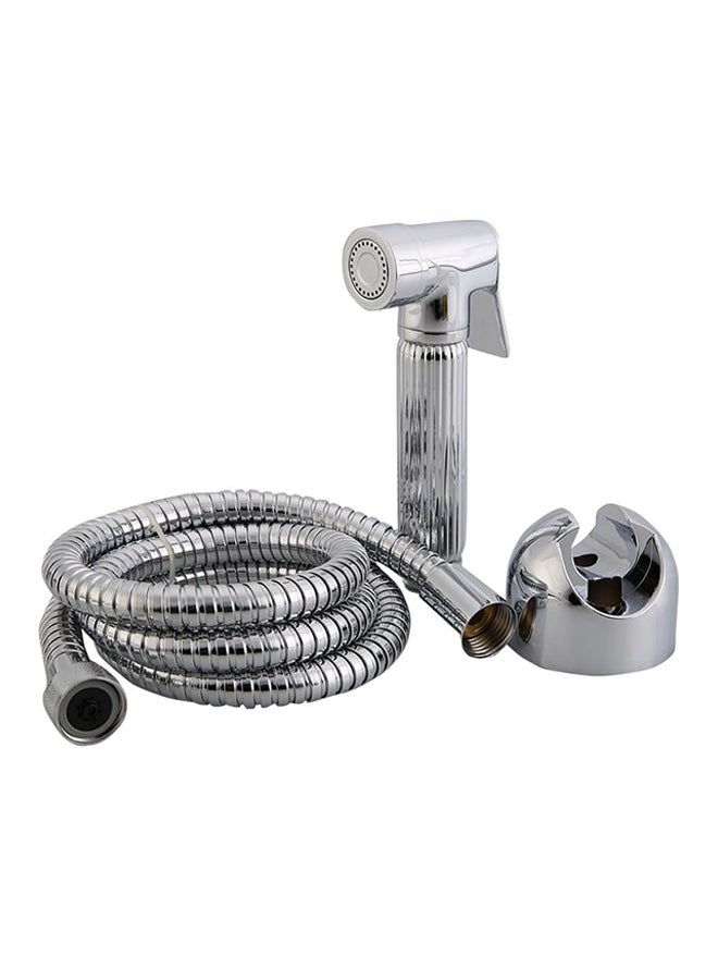 Roma Brass Bidet Spray Silver by Bold
