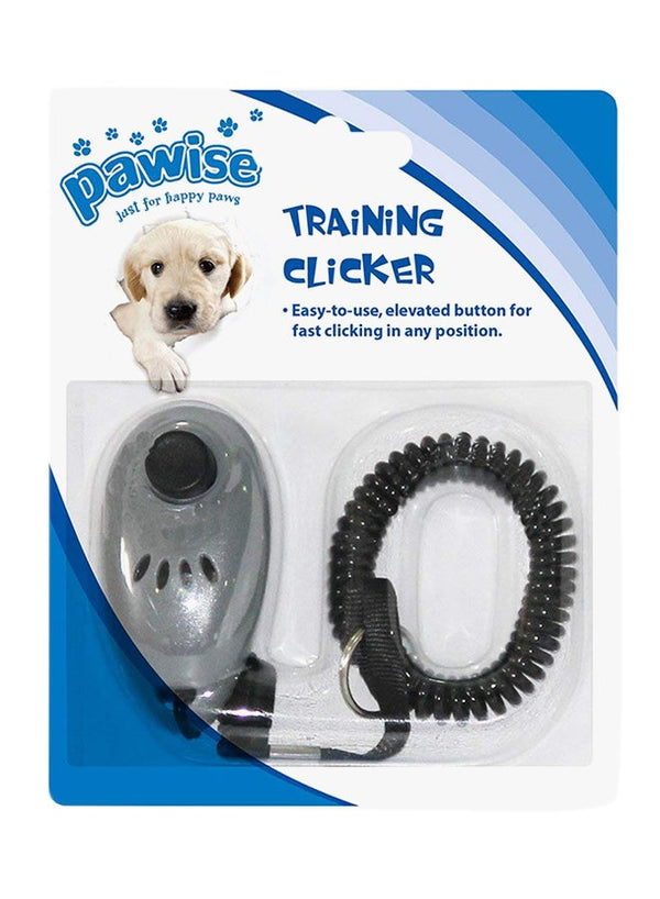 Pawise Training Clicker Grey/Black - Premium Pet Supplies