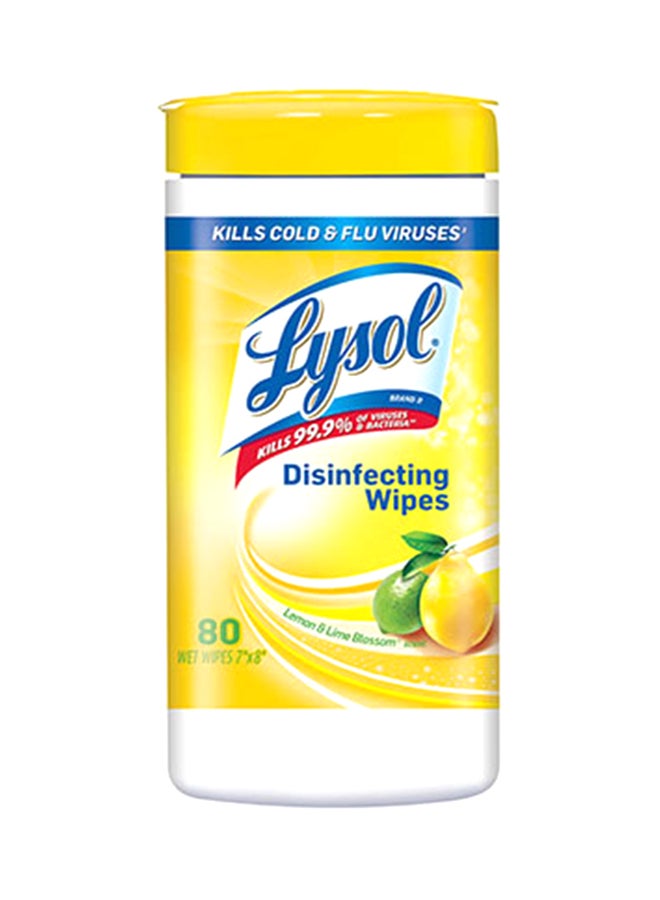 Lysol Citrus Disinfecting Wipes 80-Piece