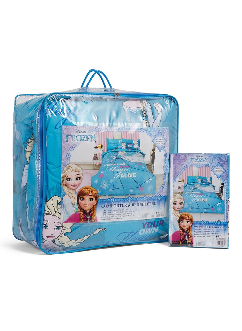 Disney 4-Piece Frozen Comforter Set