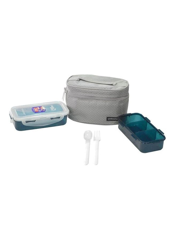 LocknLock 5-Piece Lunch Box Set - Premium Quality