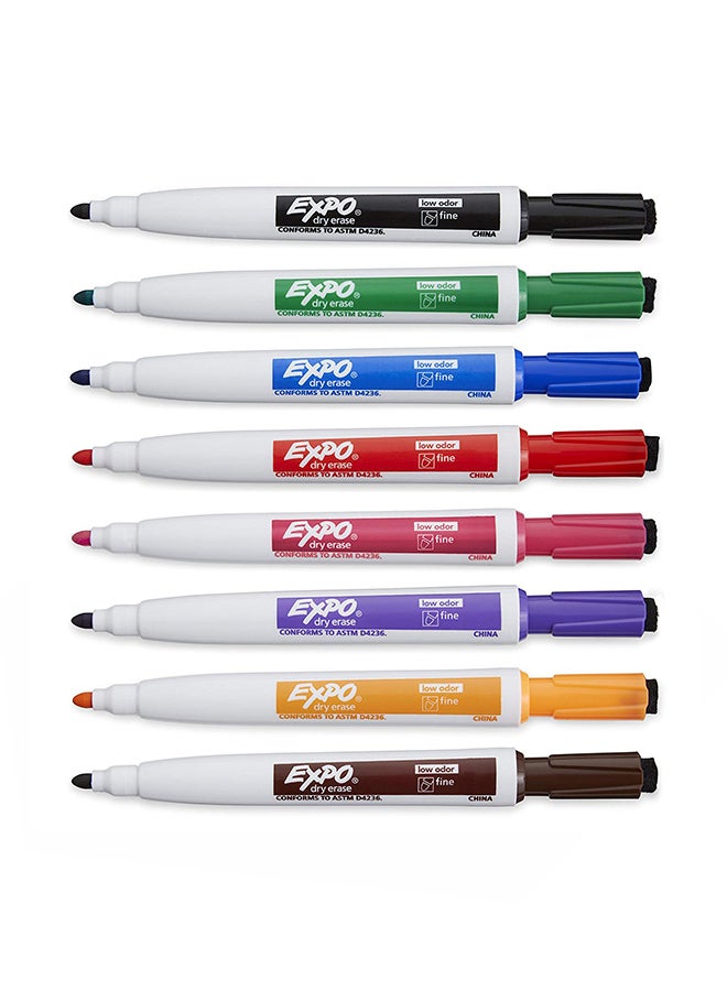 Expo 8-Piece Magnetic Dry Erase Markers