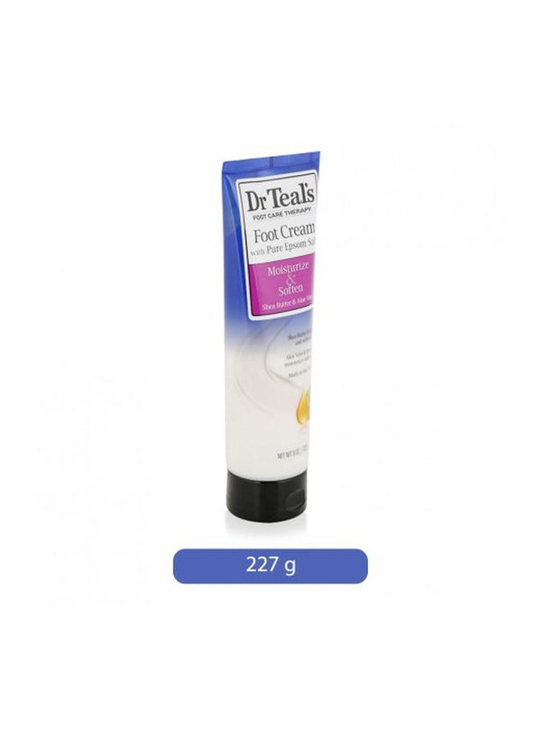 Dr Teal's Shea Butter Aloe Vera Foot Cream 227g