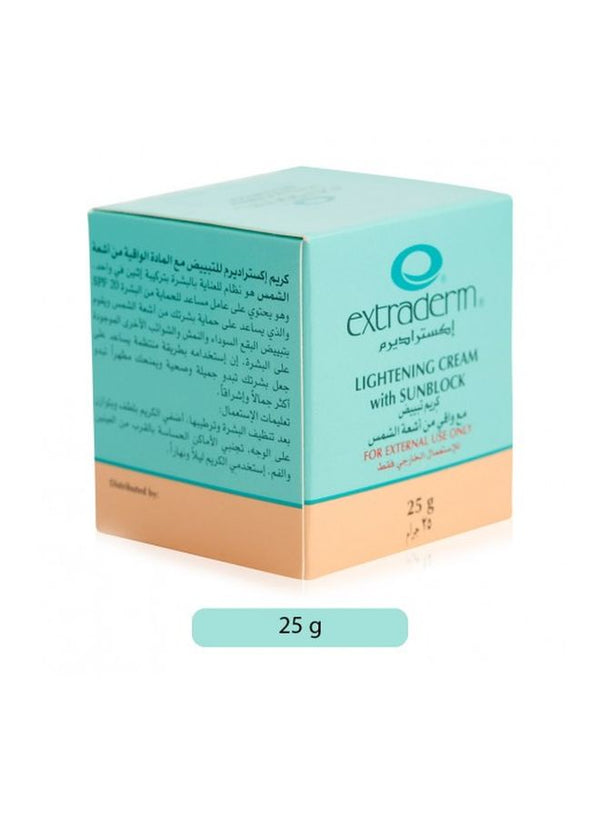 Extraderm Lightening Cream With Sunblock SPF20