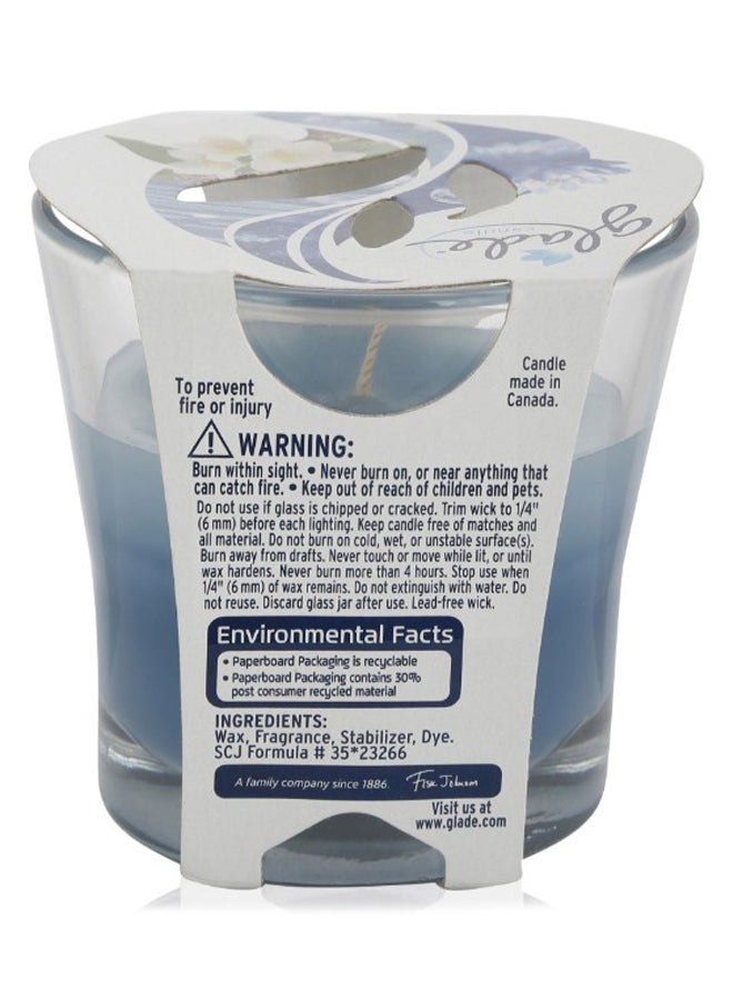Glade Moonlit Walk Candle Blue - 96.3 grams