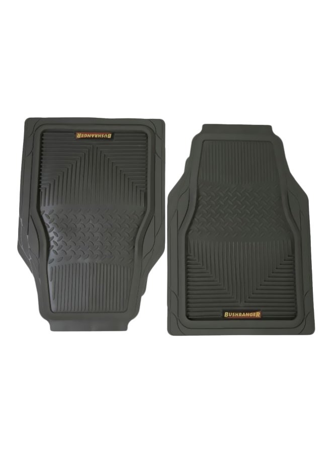 Bushranger 2-Piece Car Front Mud Tamer Mat