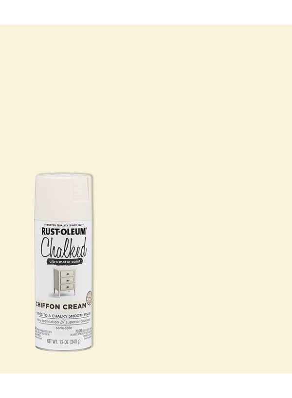 RUST-OLEUM Chalked Ultra Matte Paint Chiffon Cream