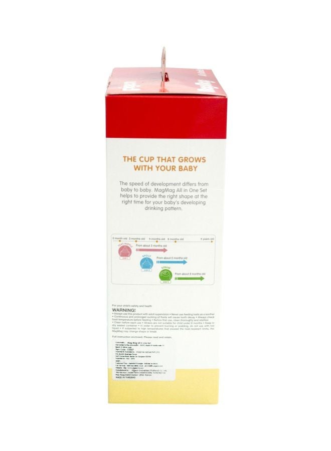 Pigeon MagMag All-In-One Set - Yellow/Clear