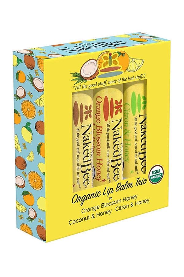 The Naked Bee Lip Balm Pack of 3