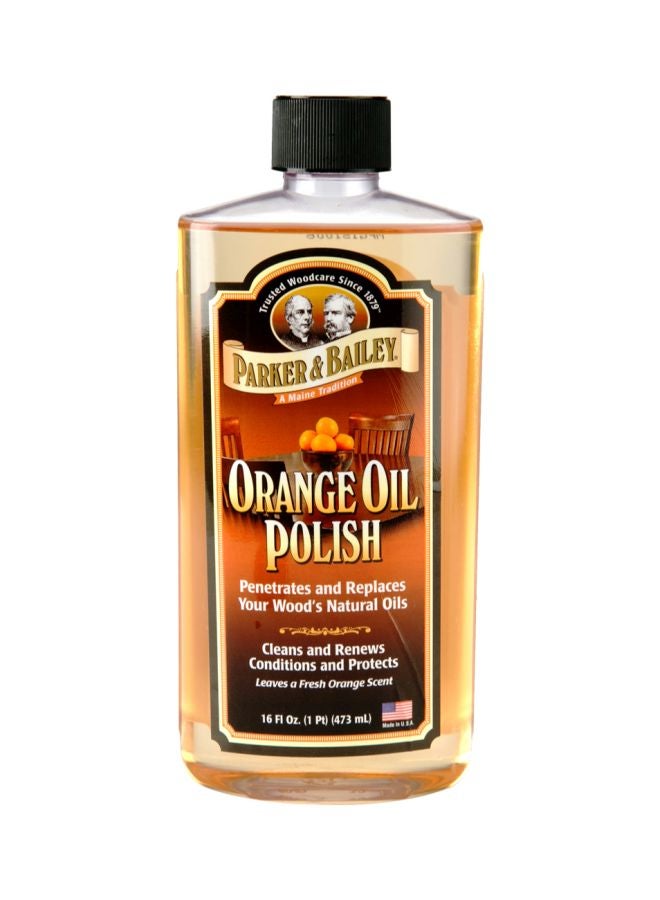 Parker & Bailey Wood Polish Orange