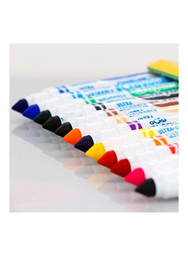 Crayola 12-Piece Ultra-Clean Washable Marker Set