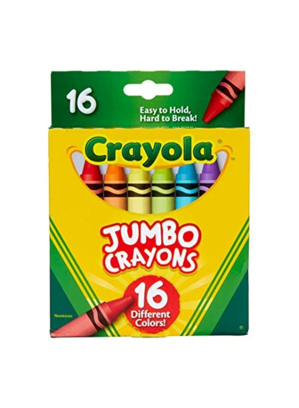 Crayola 16-Piece Jumbo Crayon Set - Crayola