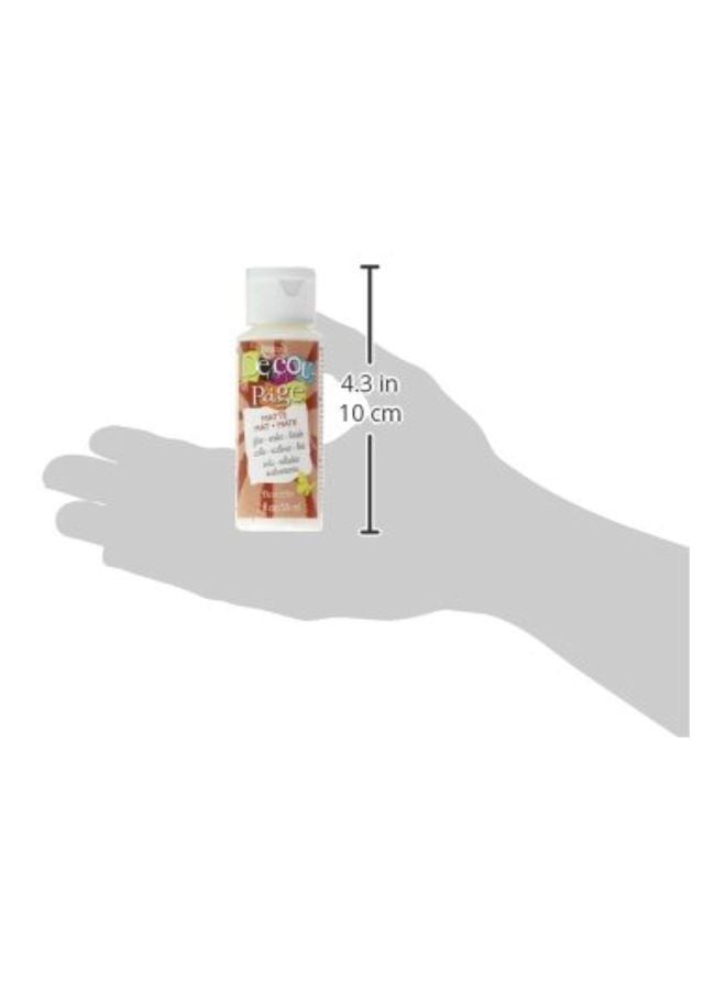 DecoArt Americana Decou-Page Paint - White/Brown/Beige
