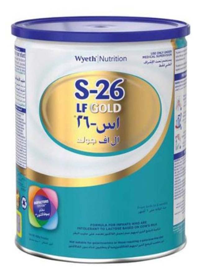 Wyeth S-26 LF Gold Baby Formula 400g