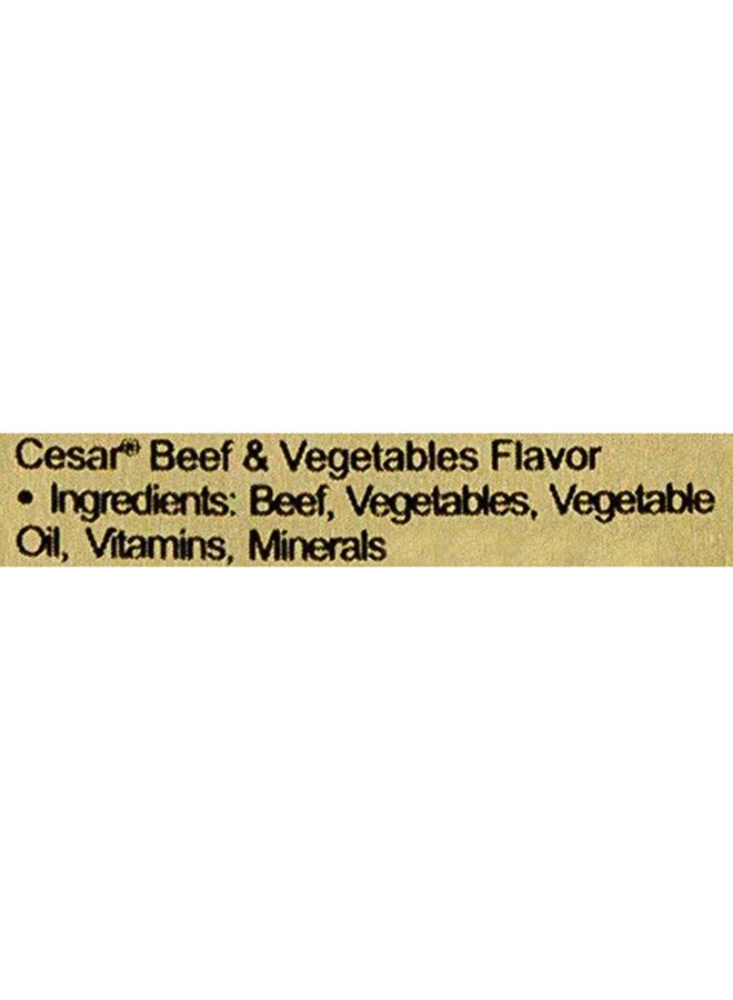Cesar Beef and Vegetables Wet Dog Food 100g