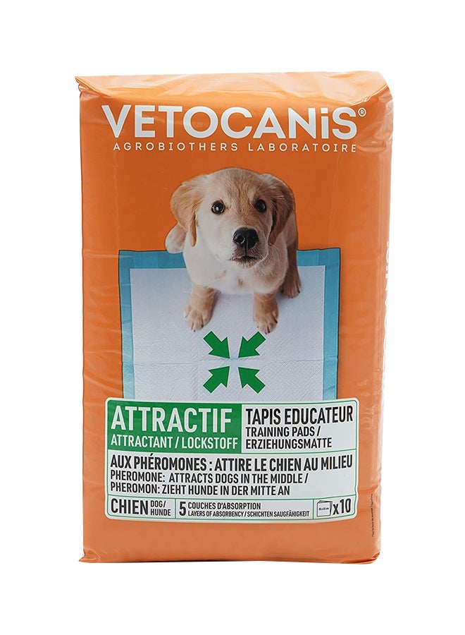 Vetocanis 10-Piece Training Pad Blue/White