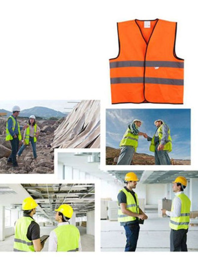 3M Reflective Safety Vest Fluorescent Orange/Grey