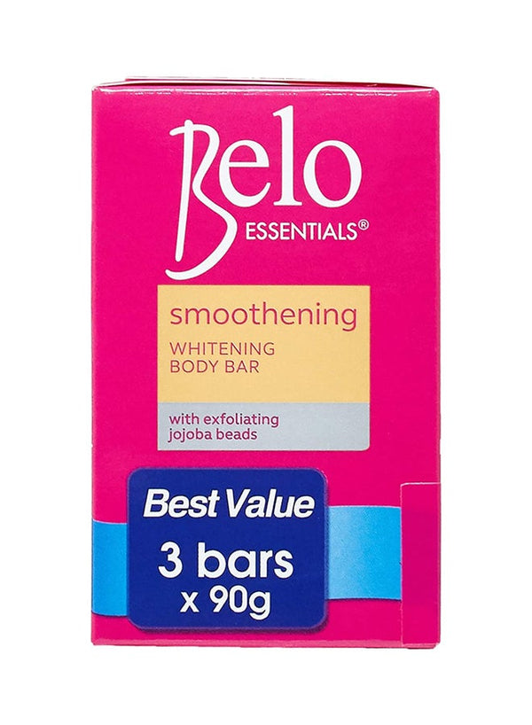 Belo Essentials Smoothening Body Bar Kit Pink 90g