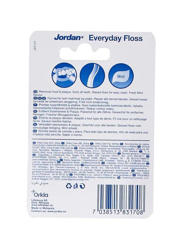 Jordan Everyday Dental Floss 30m - Premium Oral Care
