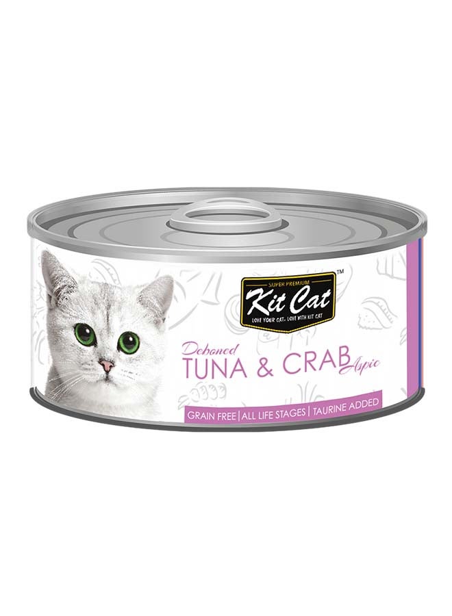 Kit Cat Tuna And Crab 80g - Premium Pet Food