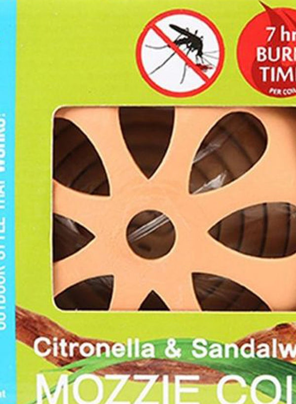 Waxworks Mozzie Coils with Terracotta Holder